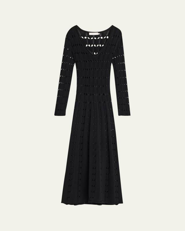 Rhiannon Pointelle Maxi Dress